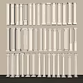European Roman Column 3d model