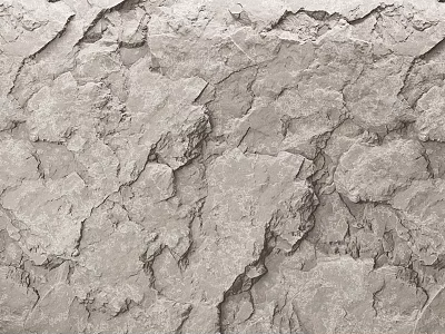 Rough Textured Wall Surface In Neutral Tone 3d model