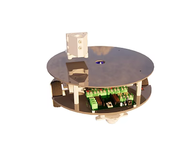 Paint drawing robot intelligent robot 3d model