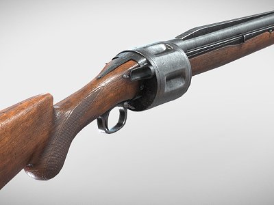 Rotating shotgun model