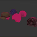 Various Stylish Hats In Different Colors For Everyday Life Accessories