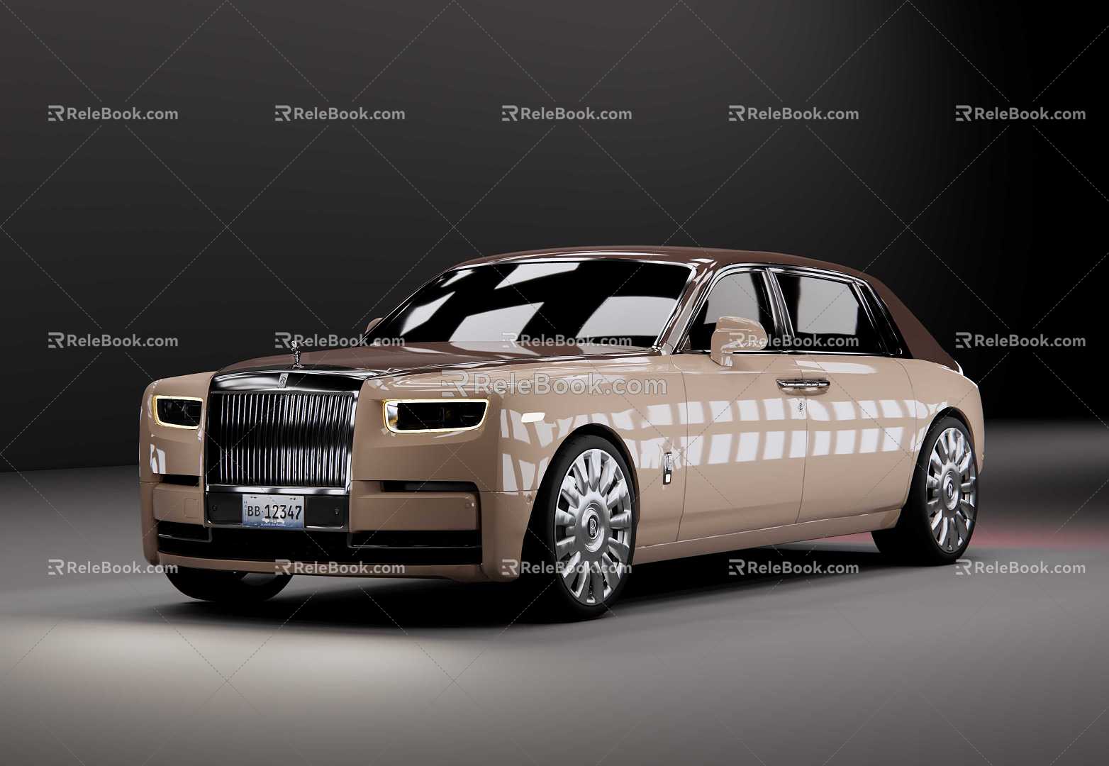 Modern Rolls-Royce Phantom Rolls-Royce 3d model