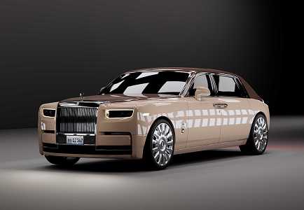 Modern Rolls-Royce Phantom Rolls-Royce 3d model