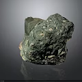 Natural Stone Featuring Green Patina Irregular Holes And Rough Texture Design