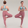 Yoga Exercise Woman Exercise Fitness Warm-up Boxing 3d model