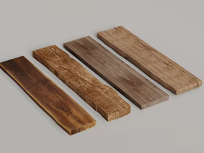 05 Wood Modern Old Wood Slats 3d model