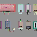 Different Types Of Home Appliances Wall Mounted Water Heaters