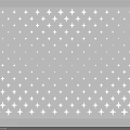 Gray Background With Scattered White Stars And Small Dots Pattern 3d model