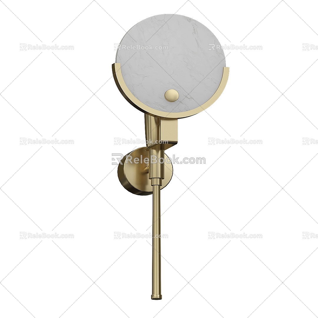 Modern wall lamp 3d model