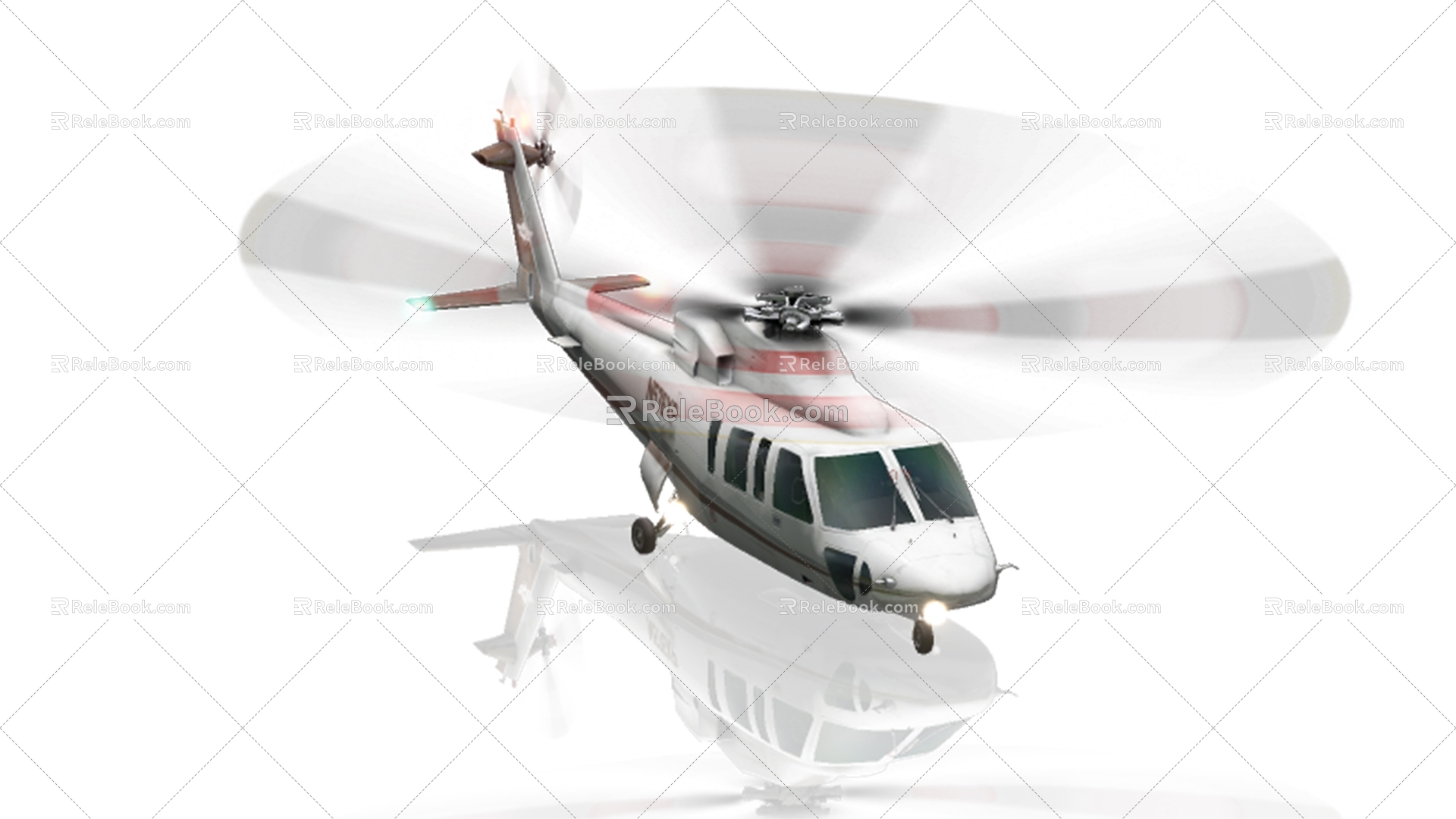 Helicopter Agusta Agusta AW139 Helicopter 3d model