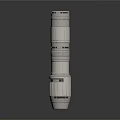 Advanced Space Rocket Component Design With Cylindrical Structure And Technical Details