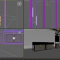 Modern Jewelry Store Interior With Display Cases And Tall Showcase For Jewelry Items