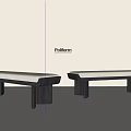 Sofa stool 3d model