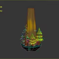 Game Environment Game Scene Fairy Tale Scene Fairy Tale Magic Scene Magic Item Fantasy Scene 3d model