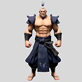 Men Japanese Samurai Samurai Ronin Japanese Ronin Muscle Male Yasso 3d model