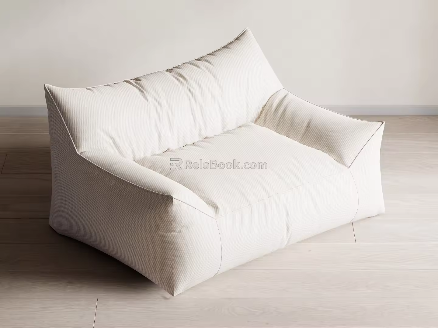 Modern Single Sofa Lazy Sofa 3d model