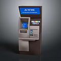 Advanced ATM Machine With Interactive Digital Screen For Self Service Banking 3d model
