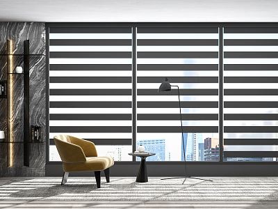 Modern venetian blinds model