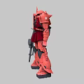 Zagu Robot Armed Robot War Machine Robot Mobile Soldier Gundam Game Role 3d model