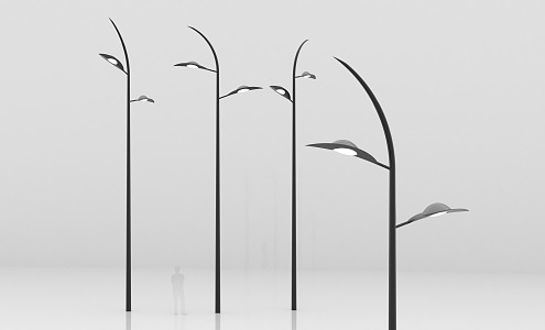 Street lamp 3d model