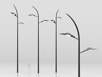 Street lamp 3d model