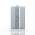 Modern Shower Room Sauna Room 3d model