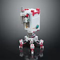 Modern Robot Lego Robot Toy 3d model