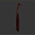 High Quality Red Wooden Violin With Classic Handcrafted Design Features