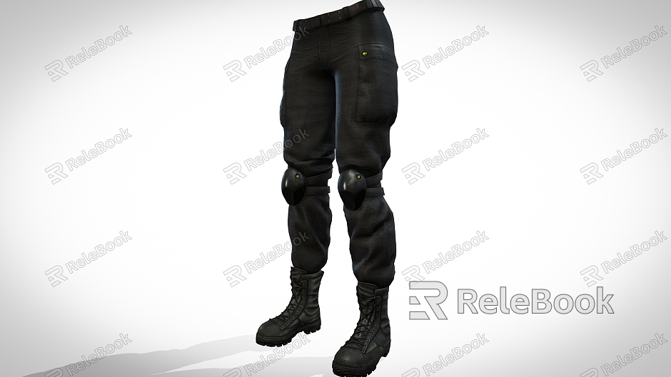 Women's Pants Leather Pants model