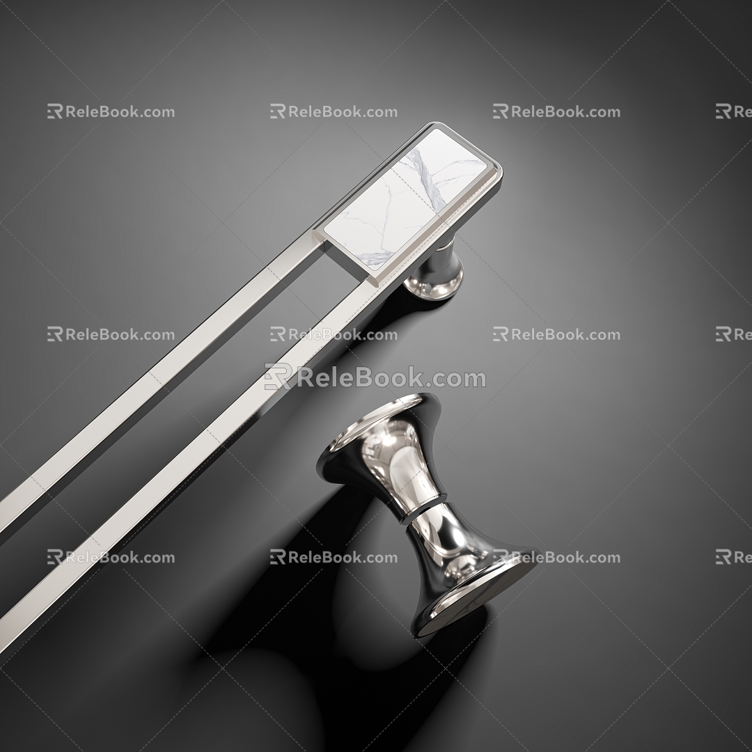 Modern handle hardware handle 3d model