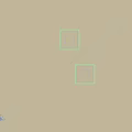 Two Colored Cubes With MySigns Text Red Green White Tops And Silver Bases