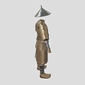 Chinese Armor Armor Armor Soldier Armor Ancient Iron Armor 3d model