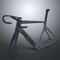 Cervelo Road Bike Frame With Modern Aerodynamic Design And Lightweight Structure