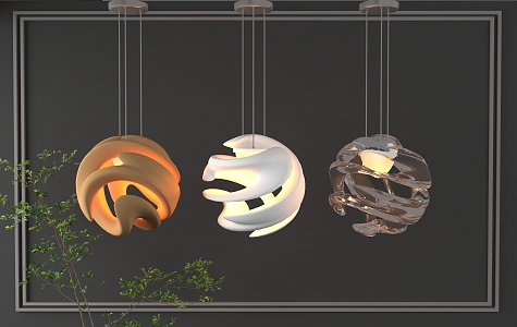 Chandelier Art Chandelier 3d model