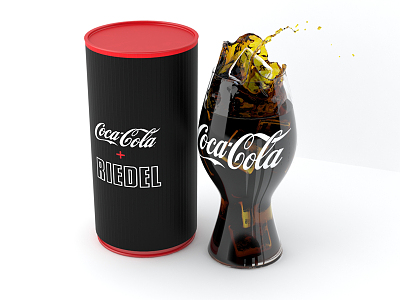 Modern Coca-Cola 3d model