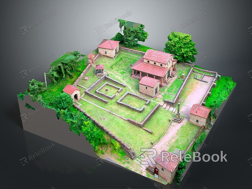 Cartoon Landscape Animation Landscape Landscape Landscape Landscape Rural Landscape Painting Outdoor Landscape Rural Landscape model