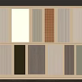 Various Colored Wall Panels With Different Textured Patterns For Interior Design