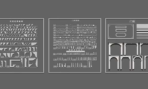 European Gypsum Line Gypsum Line Angle 3d model