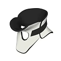 Medical Device Cervical Collar with Comfortable Design for Neck Immobilization and Support 3d model