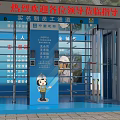 China Construction Site Standard Gate 3d model