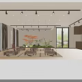 Elegant Zen Style Beauty Salon Interior With Cozy Tea Lounge And Natural Bamboo Decoration