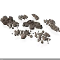 Modern Natural Stone Decorations In Various Sizes For Contemporary Interior And Garden Design