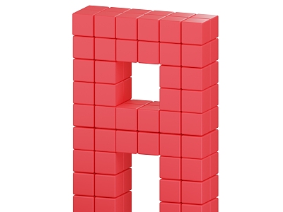 English Alphabet English Alphabet 3d model