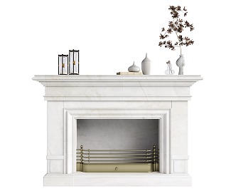 Jane's Fireplace 3d model