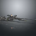 High Precision Sniper Rifle With Tactical Scope Long Barrel And Mechanical Design 3d model