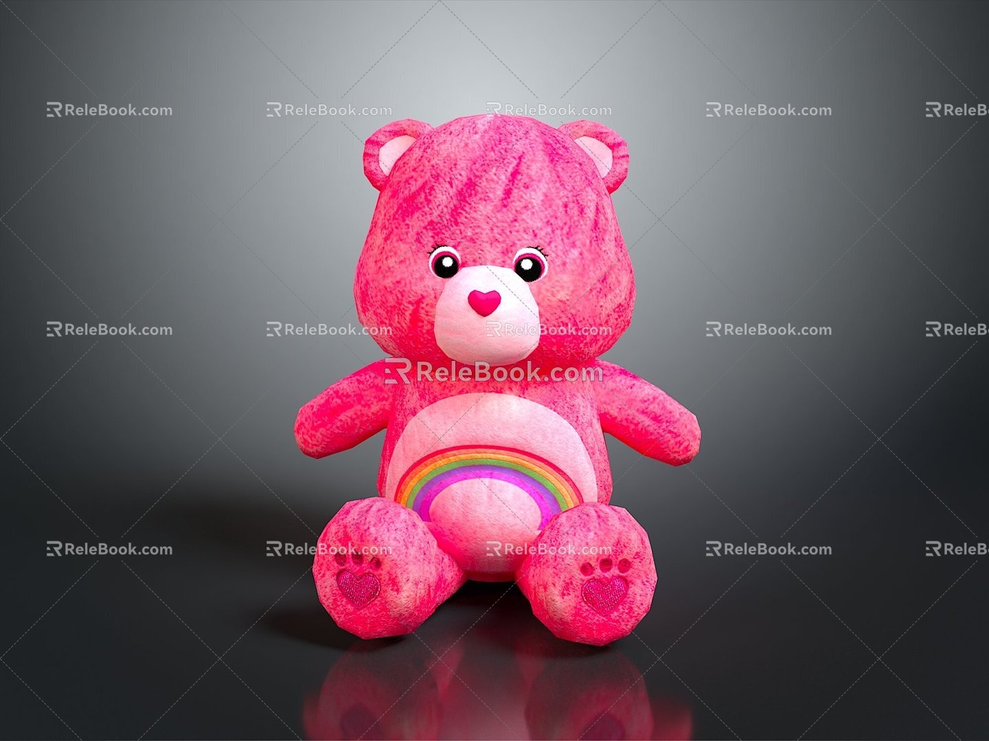 Muppet Bear Teddy Bear Toy Bear Muppet Toy Muppet Doll Doll Children's Toy 3d model