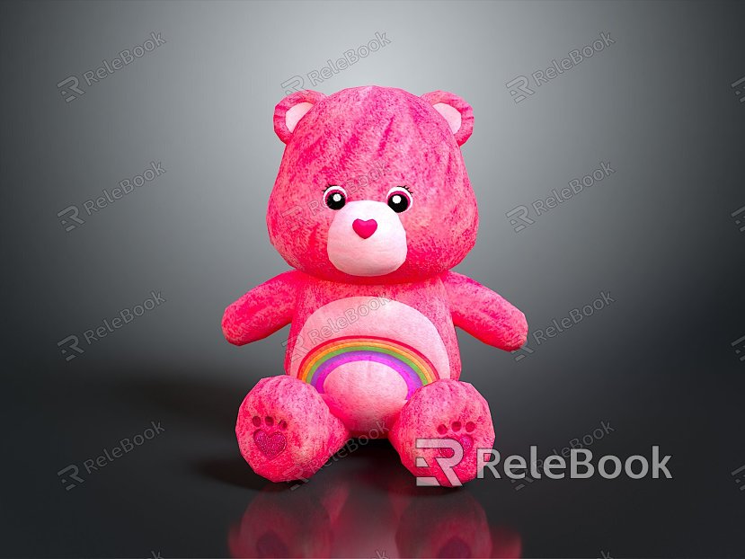 Muppet Bear Teddy Bear Toy Bear Muppet Toy Muppet Doll Doll Children's Toy model