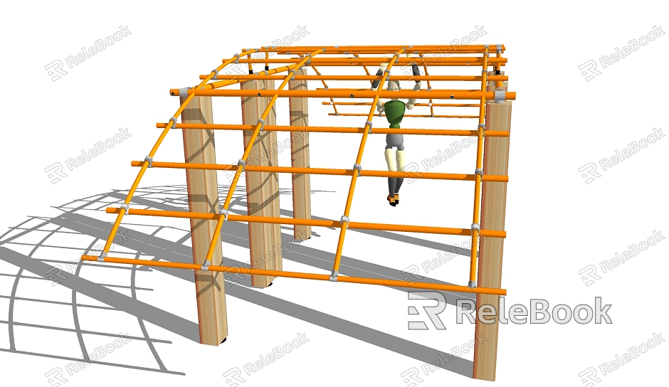 Modern obstacle sketch model