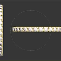 Luxurious Gold Diamond Rings With Shiny Stones And Classic Design For Fashion Accessories
