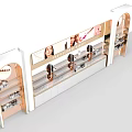 Modern Retail Display Shelves With Tiered Design For Product Showcase